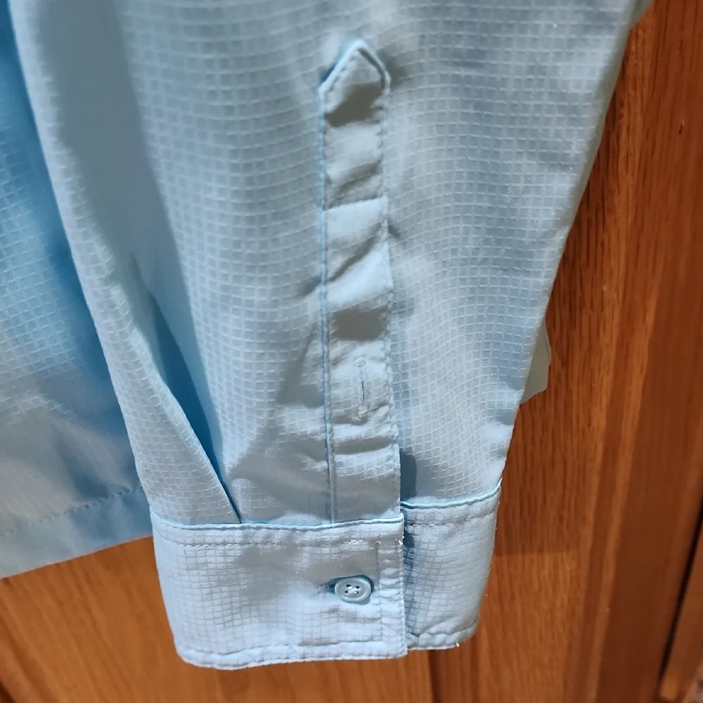 Columbia Sky Blue Omni-Shade Zip-Up Jacket - Picture 6 of 8
